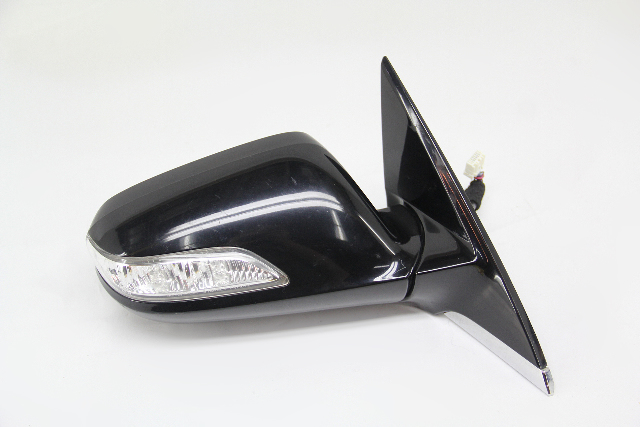 2005-2008 Acura RL Side View Mirror Right Passenger Black 76200-SJA-315ZK, OEM, 2005, 2006, 2007, 2008