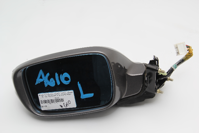 Acura TL 07-08 Left/Driver Side View Mirror Carbon Bronze 76250-SEP-A12ZJ, OEM, 2007, 2008