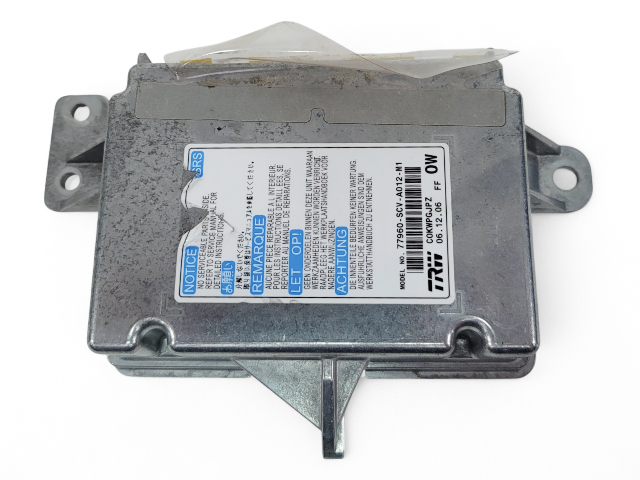 Honda Element 07-11 SRS Unit Air Computer Bag Module 77960-SCV-A01, E026, OEM, 2007, 2008, 2009, 2010, 2011