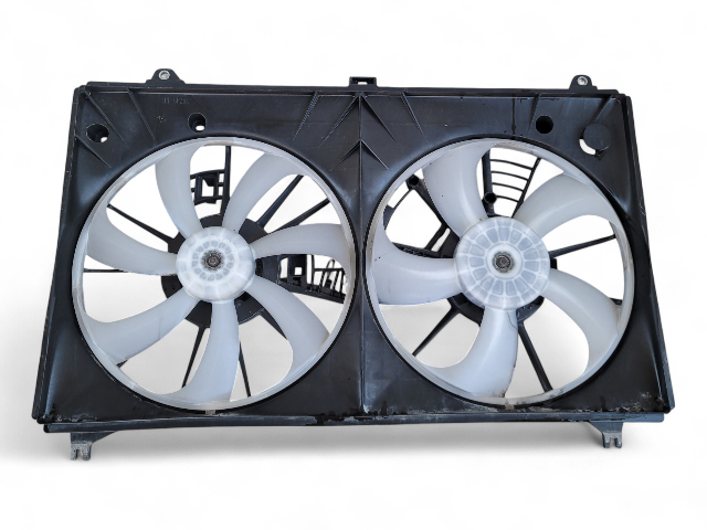 Lexus GS350 13-20 Cooling Fan Shroud w/Motor Assembly, E028, OEM, 2013, 2014, 2015, 2016, 2017, 2018, 2019, 2020