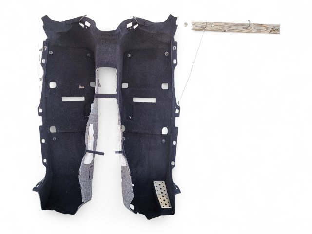 Lexus GS350 13-14 F-Sport Full Floor Carpet Black 58510-30D10-C0, E028, OEM, 2013, 2014