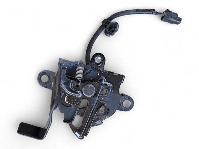 Lexus GS350 13-20 Engine Hood Latch Lock Actuator 53510-30360, E028, OEM, 2013, 2014, 2015, 2016, 2017, 2018, 2019, 2020