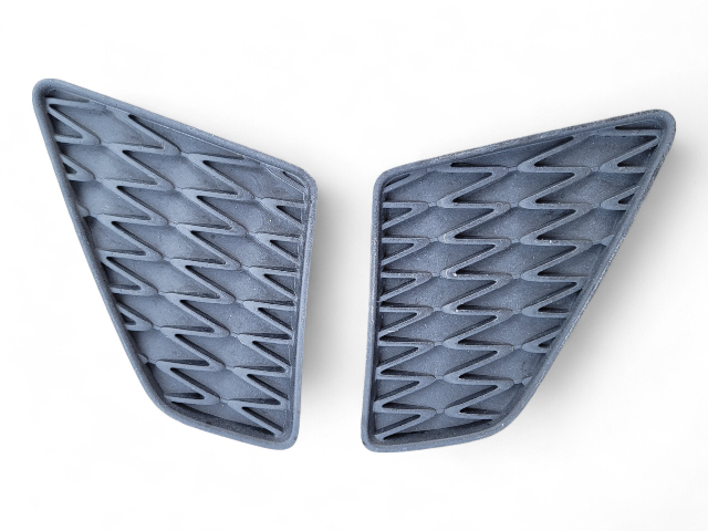 Lexus GS350 13-16 Fog Light Lamp Cover Left/Right Set, 53142-30070, 53141-30160, E028, OEM, 2013, 2014, 2015, 2016