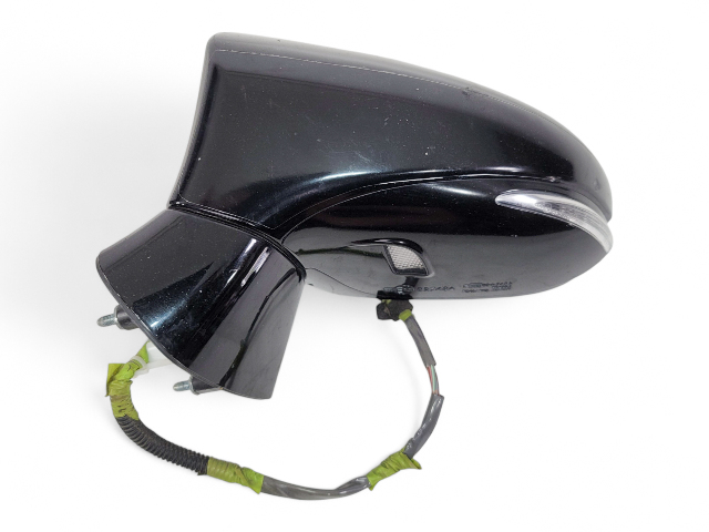 Lexus GS350 13-14 Door Side View Mirror Black Left/Driver, 87940-30D41-C0, E028, OEM, 2013, 2014