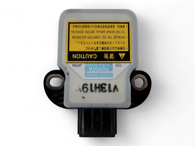 Lexus GS350 13-19 YAW Rate Sensor Stability Control 89183-30080, E028, OEM, 2013, 2014, 2015, 2016, 2017, 2018, 2019
