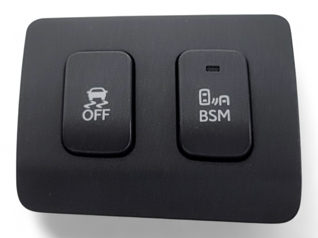 Lexus GS350 13-20 Blind Spot Monitor and Traction Off ECT Control Switch 84010-30A40, E028, OEM, 2013, 2014, 2015, 2016, 2017, 2018, 2019, 2020