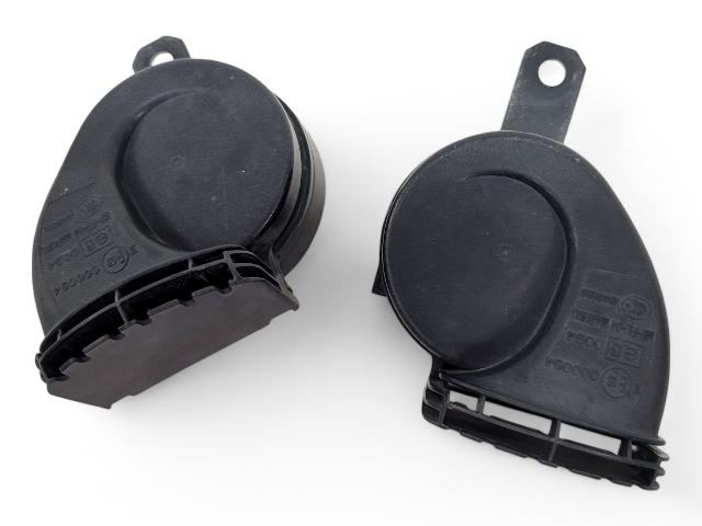 Lexus GS350 13-20 Low/High Note Horn Assembly Set, 86510-30790, E028, OEM, 2013, 2014, 2015, 2016, 2017, 2018, 2019, 2020