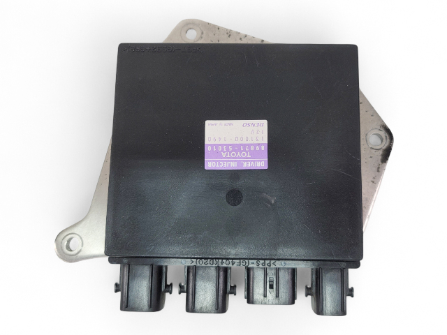 Lexus GS350 13-16 Left Driver Air Fuel Injector Control Computer 89871-53010, E028, OEM, 2013, 2014, 2015, 2016