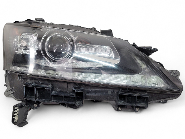 Lexus GS350 13-16 Headlight Lamp Body Front Right/Passenger Side 81145-30F80, E028, OEM, 2013, 2014, 2015, 2016
