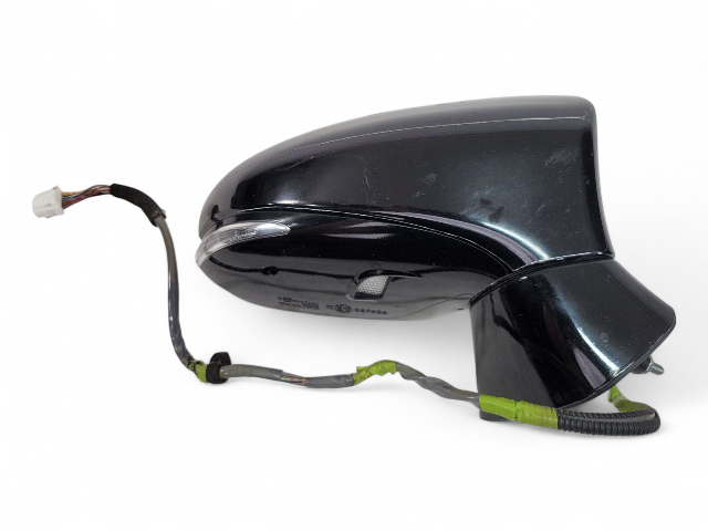 Lexus GS350 13-14 Door Side View Mirror Black Right/Passenger, 87910-30C50-C0, E028, OEM, 2013, 2014