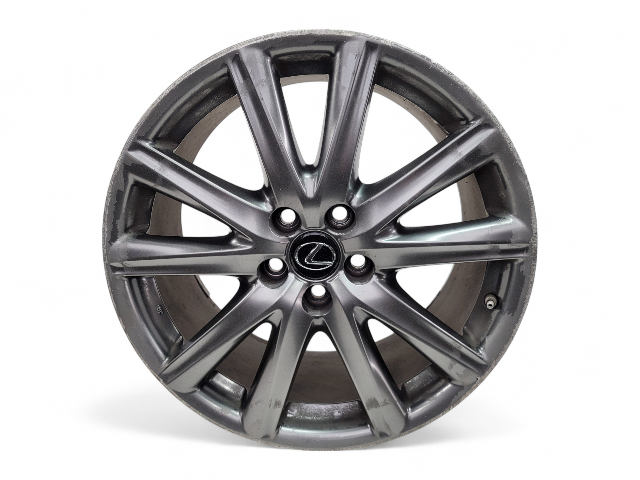 Lexus GS350 13-15 Rim Alloy Wheel Front 19x8 10 spoke, #1, 4261A-30190, E028, OEM, 2013, 2014, 2015