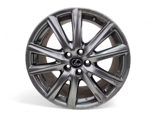 Lexus GS350 13-15 Rim Alloy Wheel Front 19x8 10 spoke, #3, 4261A-30190, E028, OEM, 2013, 2014, 2015