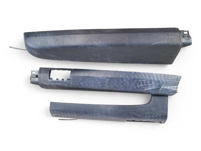 Honda Element 05-11 Roof Panel Molding Right/Passenger Set of 3 Black 75210-SCV-A01ZC, E029, OEM, 2005, 2006, 2007, 2008, 2009, 2010, 2011