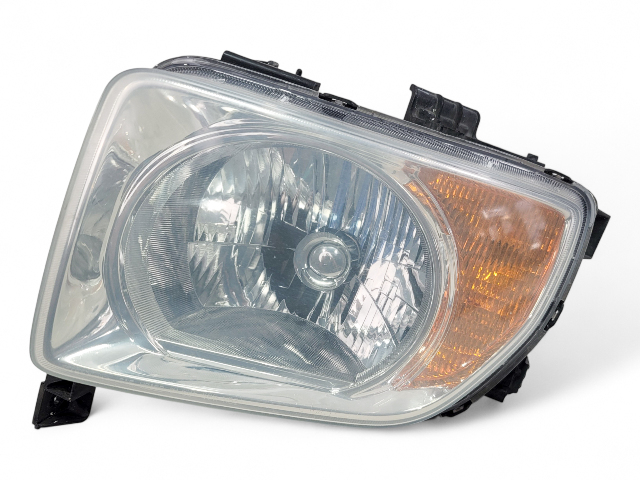 Honda Element 03-06 Headlight Head Light Lamp Left/Driver 33151-SCV-A01, E029, OEM, 2003, 2004, 2005, 2006