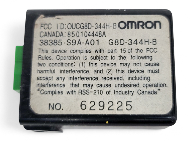 Honda Element 04-11 Anti-theft, Keyless Entry Control Unit Module 38385-S9A-A01, E029, OEM, 2004, 2005, 2006, 2007, 2008, 2009, 2010, 2011