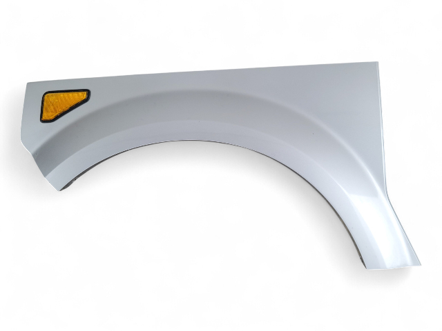 Honda Element 06-08 Front Fender Cladding Molding Left/Driver Silver Metallic,  74165-SCV-A20ZD, E029, OEM, 2006, 2007, 2008