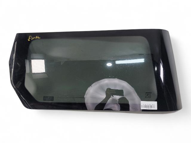Honda Element 03-06 Quarter Glass Window, Rear Left/Driver Side 73560-SCV-A11, E029, OEM, 2003, 2004, 2005, 2006