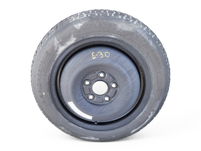 Honda CR-Z CRZ 11-15 Spare Tire Wheel Bridgestone T135/80D15, 42700-SNA-A51, E030, OEM, 2011, 2012, 2013, 2014, 2015