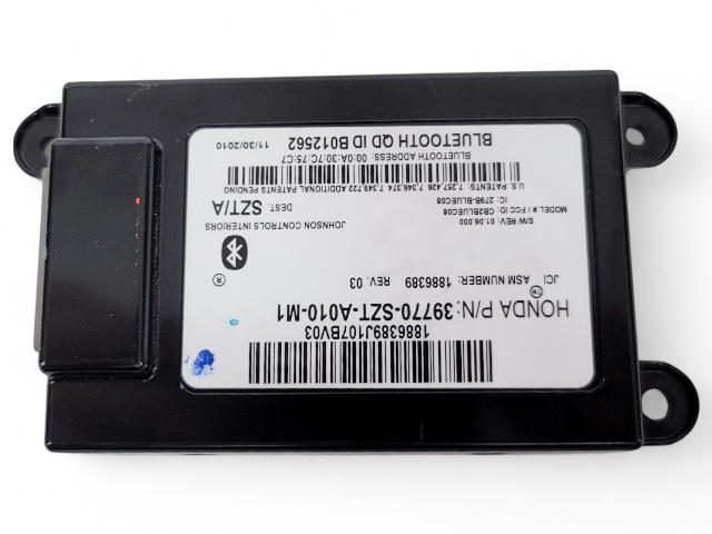 Honda CR-Z CRZ 11-15 Bluetooth Control Unit Module, 39770-SZT-A01, E030, OEM, 2011, 2012, 2013, 2014, 2015