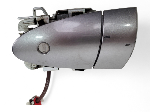 Honda CR-Z CRZ 11-12 Exterior Door Handle Front Left/Driver Grey, 72181-SZT-003, E030, OEM, 2011, 2012
