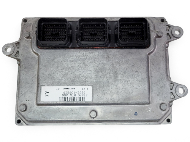 Honda CR-Z CRZ 11 Engine Control Unit Computer ECU AT 37820-RTW-305, E030, OEM, 2011