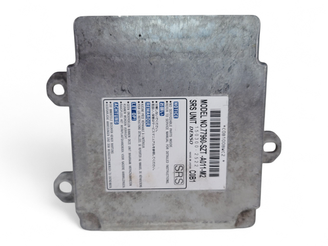 Honda CR-Z CRZ 11 SRS Unit Air Module Computer Bag, 77960-SZT-A01, E030, OEM, 2011