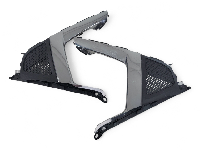 Honda CR-Z CRZ 11-16 Center Console Cover Trim Panel Left/Right Set, 77272-SZT-G01ZA, E030, OEM, 2011, 2012, 2013, 2014, 2015, 2016