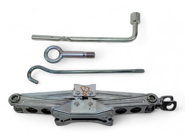 Honda CR-Z CRZ 11-16 Spare Tire Tool Kit Jack Set, 89310-S5A-013, E030, OEM, 2011, 2012, 2013, 2014, 2015, 2016