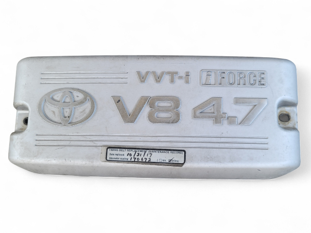 Toyota 4Runner 04-09 4.7L 8 Cylinder I-Force Engine Cover 22266-50060, E031, OEM, 2004, 2005, 2006, 2007, 2008, 2009