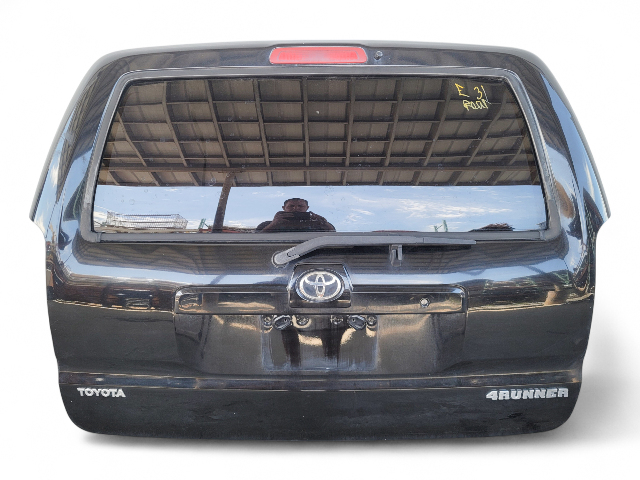 Toyota 4Runner 03-09 Liftgate Lift Gate Deck Lid Trunk Factory, Black, 67005-35310, E031, OEM, 2003, 2004, 2005, 2006, 2007, 2008, 2009
