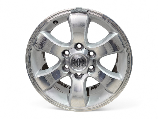 Toyota 4Runner 03-09 Alloy Wheel, Rim Disc, 6 Spoke 17 Inch #3, 42611-35302, E031, OEM, 2003, 2004, 2005, 2006, 2007, 2008, 2009
