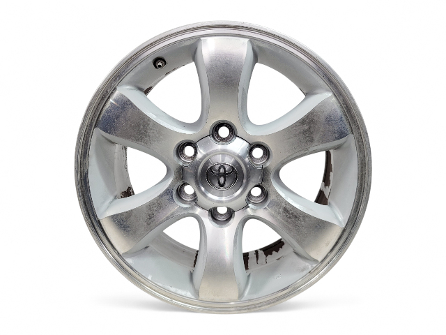 Toyota 4Runner 03-09 Alloy Wheel, Rim Disc, 6 Spoke 17 Inch #5, 42611-35302, E031, OEM, 2003, 2004, 2005, 2006, 2007, 2008, 2009