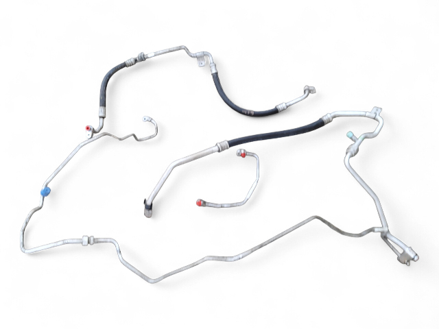 Honda Civic Si 02-05 A/C Heat Exchange Pipe Hose Line 2.0L Set 80325-S5T-A01, E032, OEM, 2002, 2003, 2004, 2005