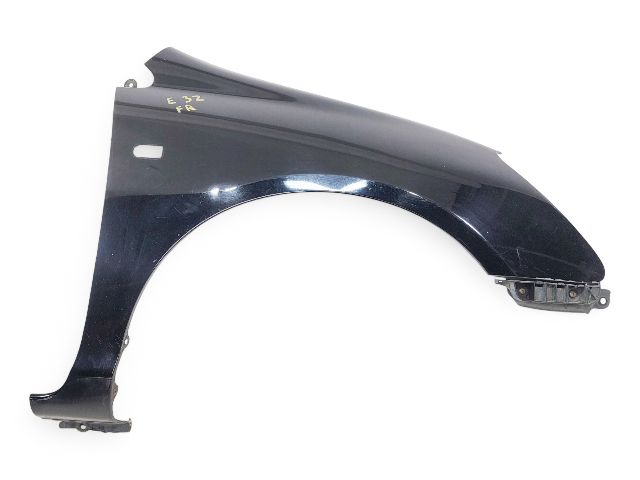 Honda Civic Si 02-05 Fender Panel, Front Right Black, 60211-S6A-A90ZZ, E032, OEM, 2002, 2003, 2004, 2005