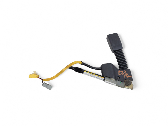 Honda Civic Si 02-05 Seat Belt Buckle Right/Passenger Black 04813-S5T-A02ZA, E032, OEM, 2002, 2003, 2004, 2005