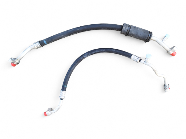 Honda CR-Z CRZ 11-16 A/C Suction Hose Line Pipe Set(2) 80311-SZT-G01, E033, OEM, 2011, 2012, 2013, 2014, 2015, 2016