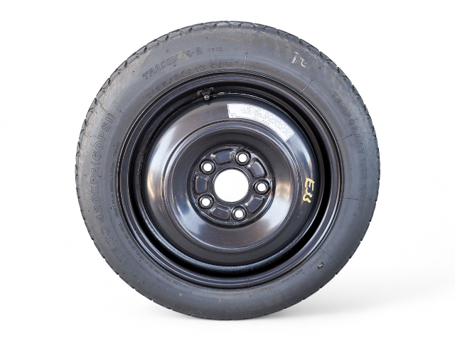 Honda CR-Z CRZ 11-15 Spare Tire Wheel Bridgestone T135/80D15, 42700-SNA-A51, E033, OEM, 2011, 2012, 2013, 2014, 2015