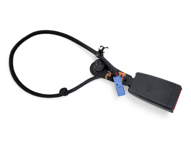 Honda CR-Z CRZ 11-16 Seat Seatbelt Buckle Front Right/Passenger Black 04813-SZT-A00ZA, E033, OEM, 2011, 2012, 2013, 2014, 2015, 2016