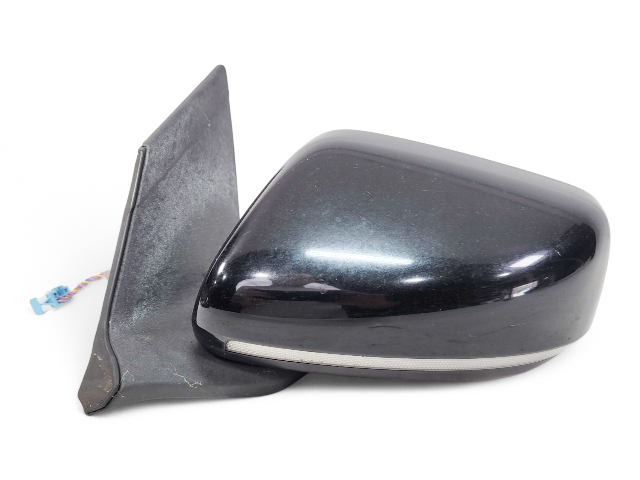 Honda CR-Z CRZ 11-12 Side View Mirror Left/Driver Black, 76250-SZT-305ZD, E033, OEM, 2011, 2012