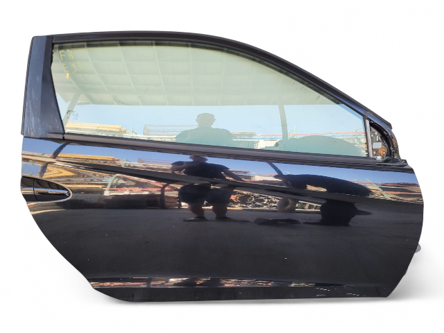 Honda CR-Z CRZ 11-16 Front Door Assembly Right/Passenger Black, 67010-SZT-A90ZZ, D033, OEM, 2011, 2012, 2013, 2014, 2015, 2016