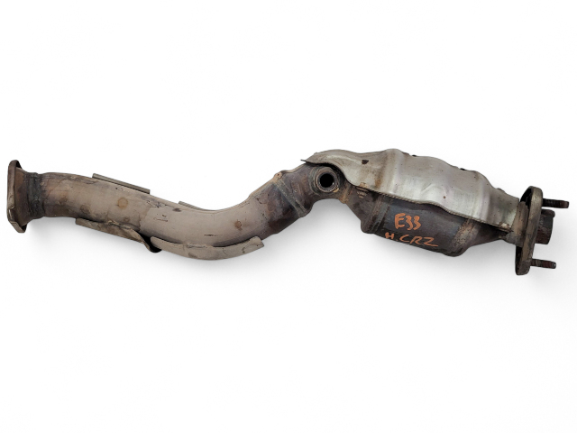 Honda CRZ CR-Z 11-16 Exhaust Pipe Muffler (A) 1.5L, 18160-RBJ-A00, E033, OEM, 2011, 2012, 2013, 2014, 2015, 2016,