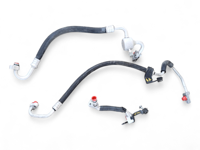 Lexus IS300 01-05 A/C Discharge, Suction Hose Pipe Line Set(3) 88712-53050,  88707-53040, E034, OEM, 2001, 2002, 2003, 2004, 2005