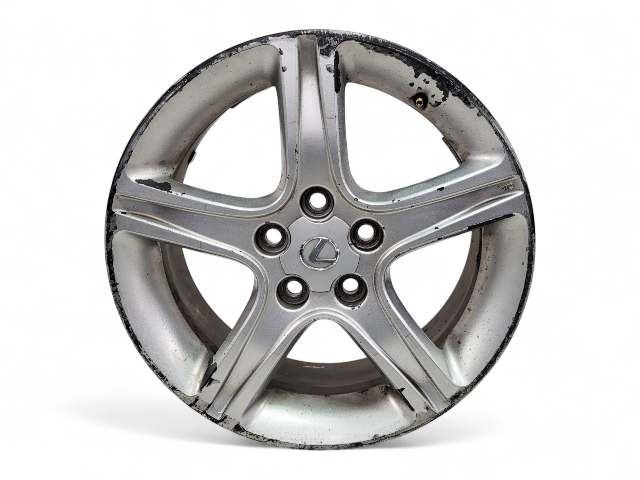 Lexus IS300 01-05 Alloy Wheel, Rim Disc, 5 Spoke 17/7 Inch #1, 42611-53020, E034, OEM, 2001, 2002, 2003, 2004, 2005