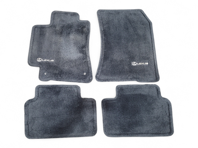 Lexus IS300 01-05 Carpet Floor Mats 4 Piece Set Black PT208-53020, E034, OEM, 2001, 2002, 2003, 2004, 2005