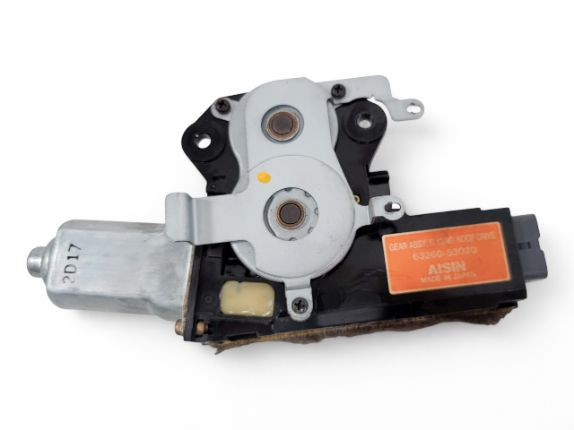 Lexus IS300 01-05 Sunroof Sun Roof Motor Denso, 63260-53020, E034, OEM, 2001, 2002, 2003, 2004, 2005