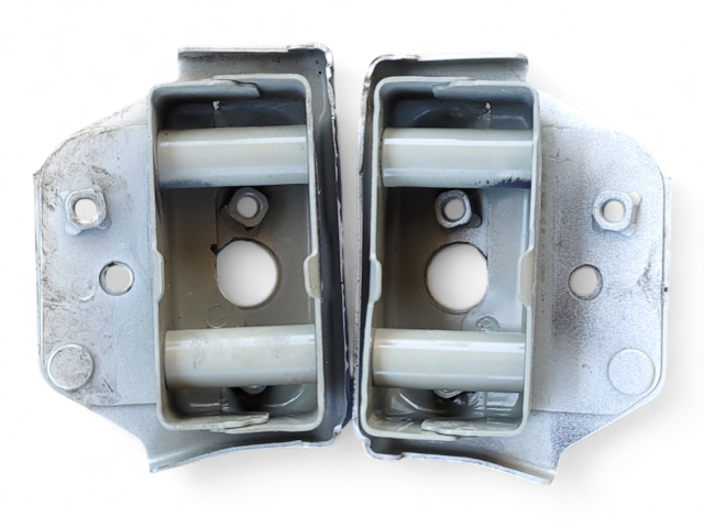 Lexus IS300 01-05 Front Bumper Reinforcement Brackets Mounts Set(2) 52012-53010, E034, OEM, 2001, 2002, 2003, 2004, 2005