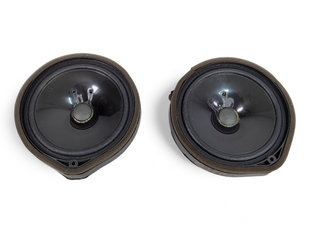 Honda CR-Z CRZ 11-16 Door Rear Radio Speaker Left/Right Set 39120-TF0-901, E035, OEM, 2011, 2012, 2013, 2014, 2015, 2016