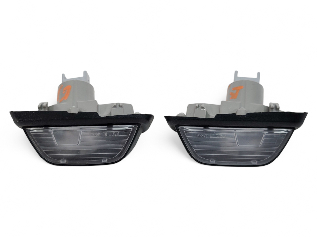 Honda CR-Z CRZ 11-16 Rear Interior Seat Tray Light Lamp Set (2), E035, OEM, 2011, 2012, 2013, 2014, 2015, 2016
