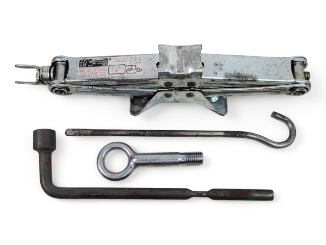 Honda CR-Z CRZ 11-16 Spare Tire Tool Kit Jack Set, 89310-S5A-013, E035, OEM, 2011, 2012, 2013, 2014, 2015, 2016