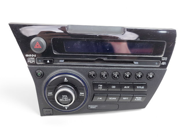 Honda CR-Z CRZ 11-12 CD Player Radio AUX Audio Control 39100-SZT-305, E035, OEM, 2011, 2012